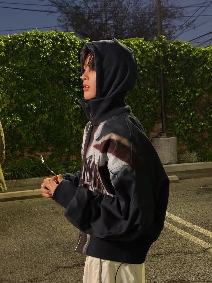 calvin in hoodie